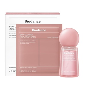 image:imageBIODANCE 247 Collagen Glow Set Collagen Peptide Jelly Serum Mist 169 floz amp BioCollagen Real Deep Mask 4 Sheets Sprayable Hydrogel amp Overnight Hydrating Face Mask for Firming amp Plumping