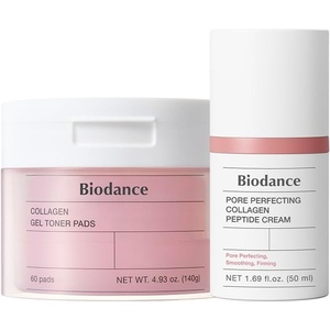 image:imageBIODANCE Collagen HydraFirm Routine Duo Collagen Toner Pads amp Facial Moisturizer Hydrating Firming Korean Skincare Routine Set for Glass Skin Korean Skin Care Skin Care Set