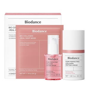 image:imageBIODANCE Collagen Trio Bio Collagen Mask amp Collagen Peptide Serum amp Cream for Glass Skin Plumping Hydration Korean Skin Care Skin Care Set