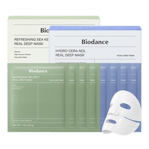 image:imageBIODANCE Repair Calming Mask Duo Set Ceramide Panthenol amp Sea Kelp Real Deep Mask Hydrating Calming Soothing Face Mask for Sensitive Skin Korean Skin Care Skin Care Set